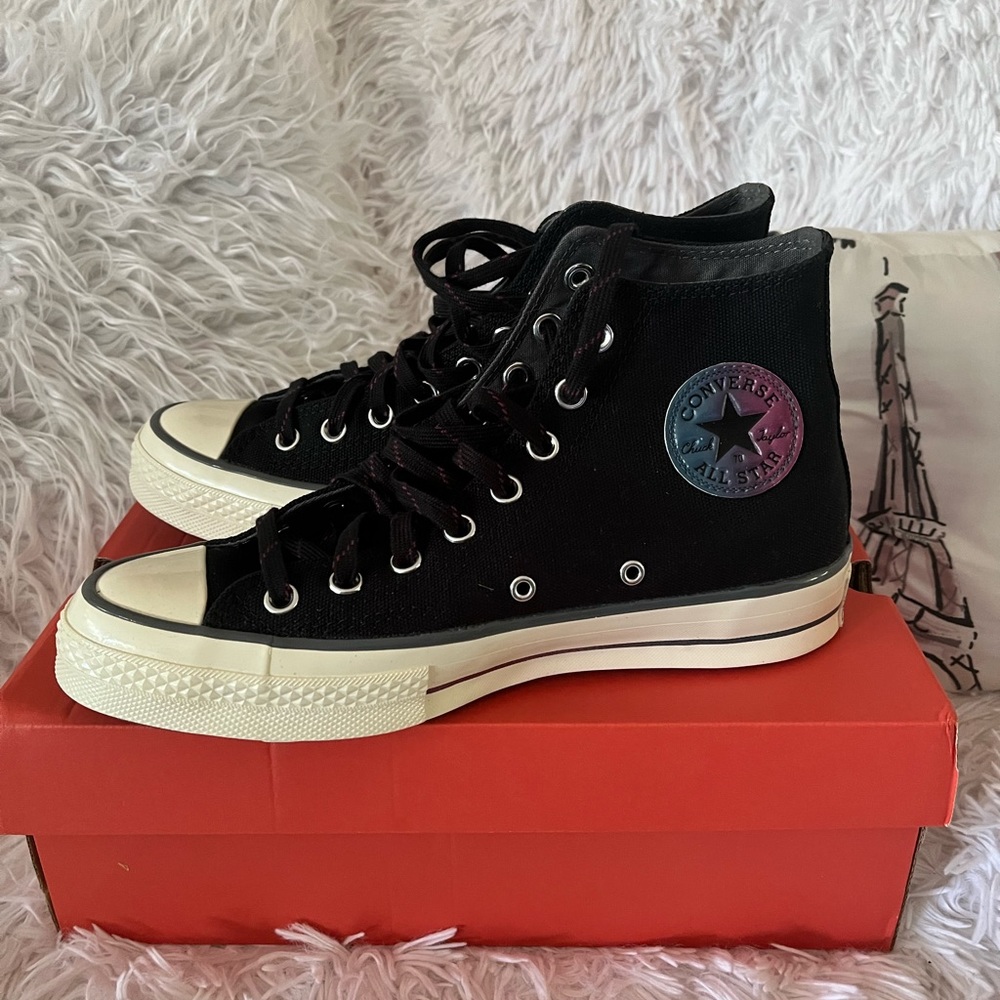 Converse Chuck 70 High Color Fade Black Sneakers